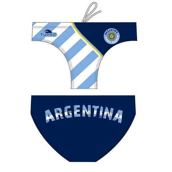 Turbo Argentina 2012 Swimming Brief Azul 2XL Homem