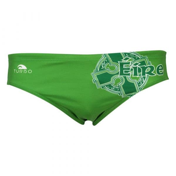 Turbo Eire Swimming Brief Verde XL Homem