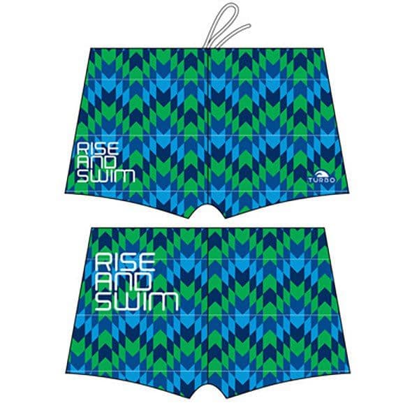 Turbo Rise&swim Swim Boxer Colorido 5XL Homem