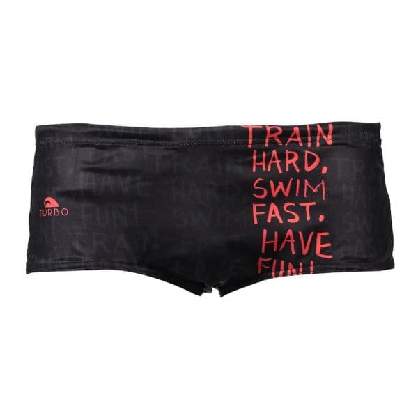 Turbo France Train 14 Cm Swim Boxer Preto L Homem
