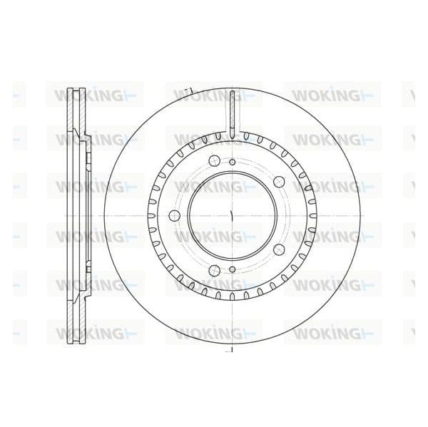 WOKING Disco de Travão - D6699.10