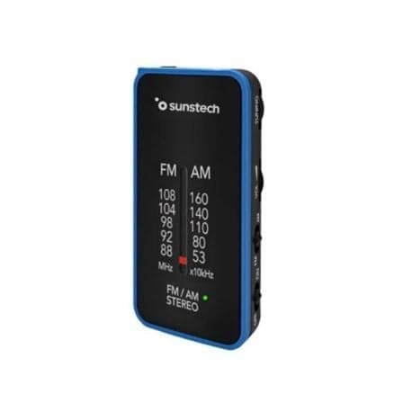 Sunstech RPC6RD rádio Portátil Analógico e digital Preto, Vermelho