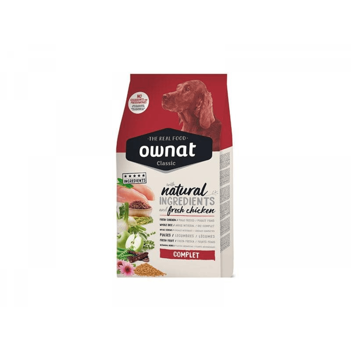 Ownat Classic Complet Chicken & Rice 20Kg