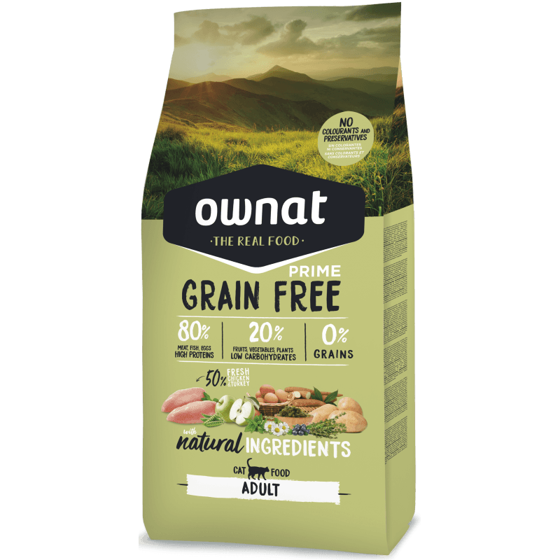 Ownat Cat Prime Grain Free Adult Chicken &amp; Turkey