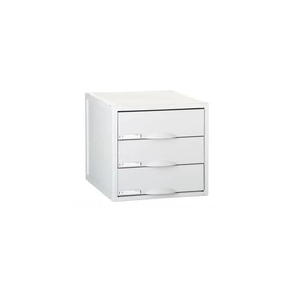 Archivo 2000 Módulo 3 Gavetas 356x316x303mm Grey - 8403CGS