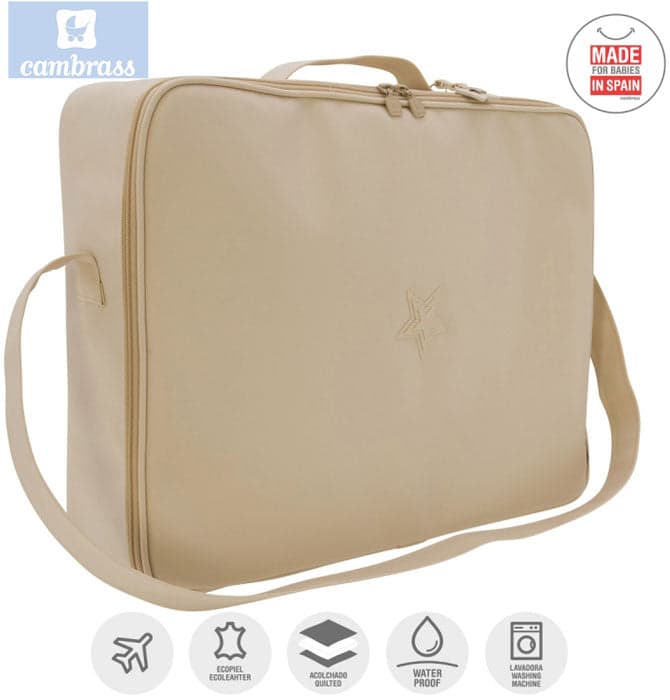 CAMBRASS - SACO DE MATERNIDADE CAMEL 12x47x36 CM
