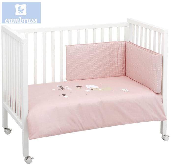 CAMBRASS - CONJUNTO COLCHA 2 PCS.F. LUA ROSA 60x120 CM