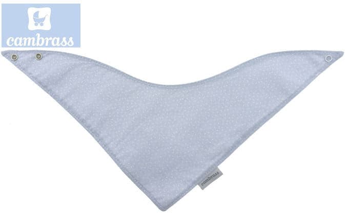Cambrass Bandana Céu Azul / Chuva Babete 38x18 cm
