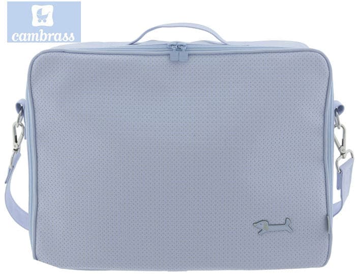CAMBRASS - SACO DE MATERNIDADE PARIS AZUL 12x47x36 CM