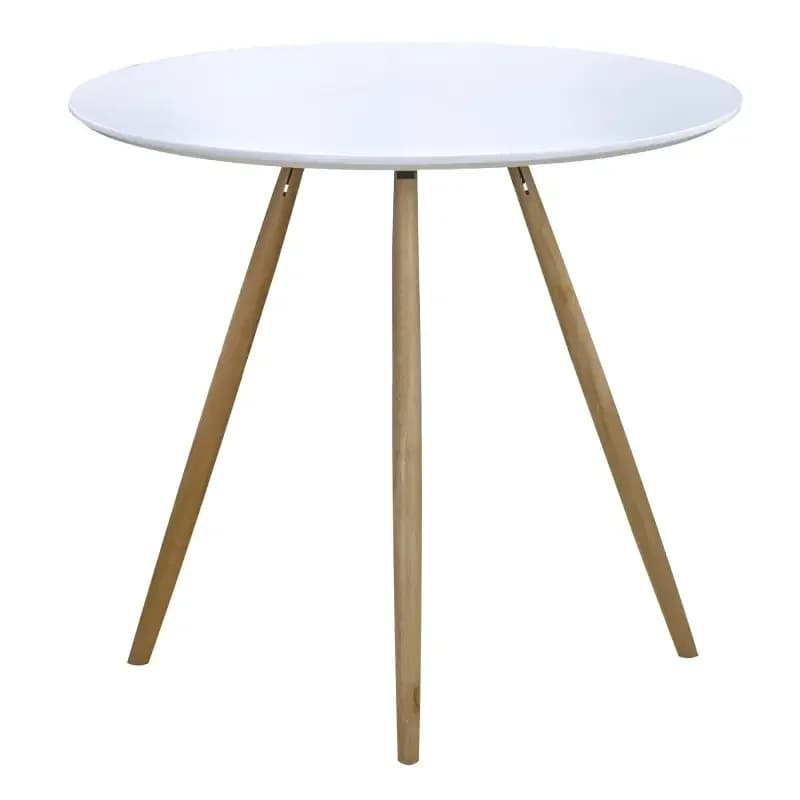 Italian Design Mesa Eiffel Branca Pequena (diâmetro 80, Altura 72)