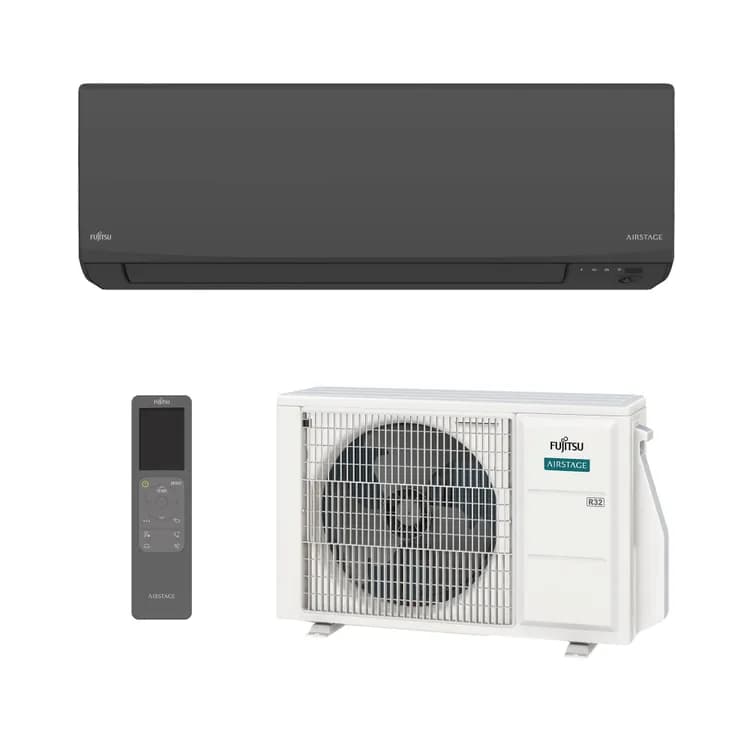 Ar Condicionado Fujitsu DesigAC N ASY40-KJ Split de Parede Preto – 14.000 BTU