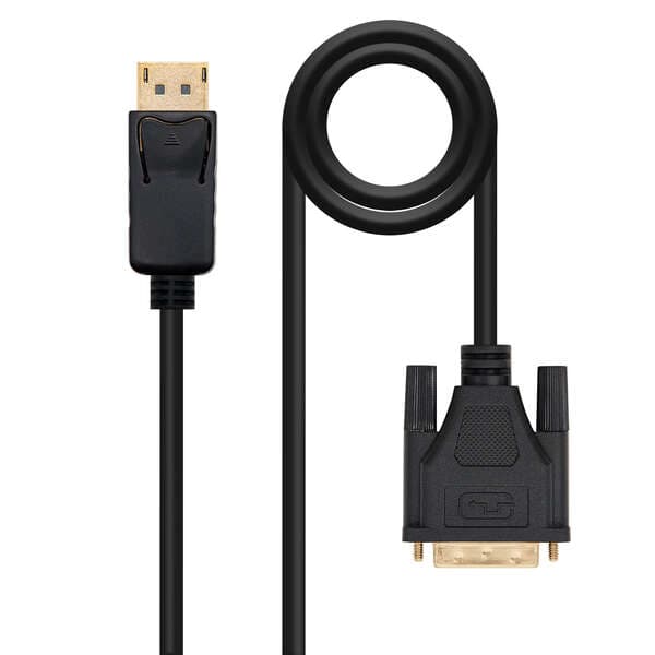 Nanocable 10.15.4502 adaptador de cabo de vídeo 2 m DisplayPort D