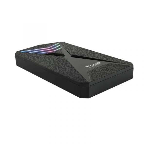TooQ Caixa Externa 2.5" SATA USB 3.0/3.1 RGB - TQE-2550RGB