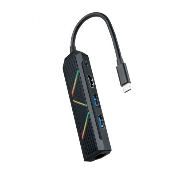 Nanocable Hub Usb-c - Usb-c / 2x Usb-a / Hdmi / RJ45 - 10.16.0501