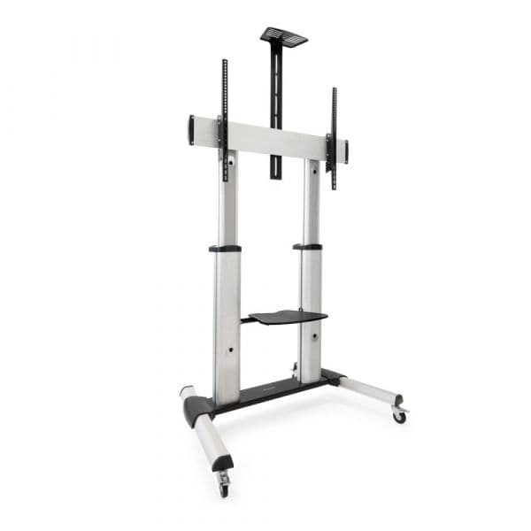Tooq Suporte Móvel Partenon 60" a 100" Máx. 100Kg Prateado