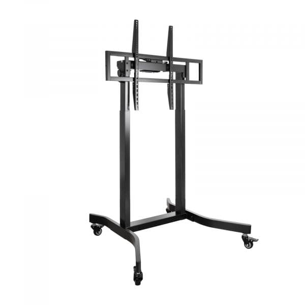 Tooq Suporte Móvel LUX c/Ajuste Elétrico em Altura 55" a 100" Máx. 120Kg Preto