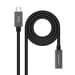 Nanocable Cabo Usb-c Macho - Usb-c Fêmea Preto (1 Metro) - 10.01.4401