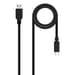 Nanocable Cabo USB 2.0 3A USB-C/M > USB-A/M 1.5 M Black
