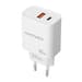 Nanocable Carregador USB-C/PD + USB-A/QC 30W Branco