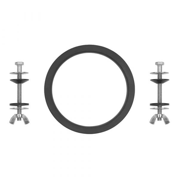 Roca Kit de Fixação Sanita/Autoclismo/Copo-Tanque AV0008000R com Junta de Borracha