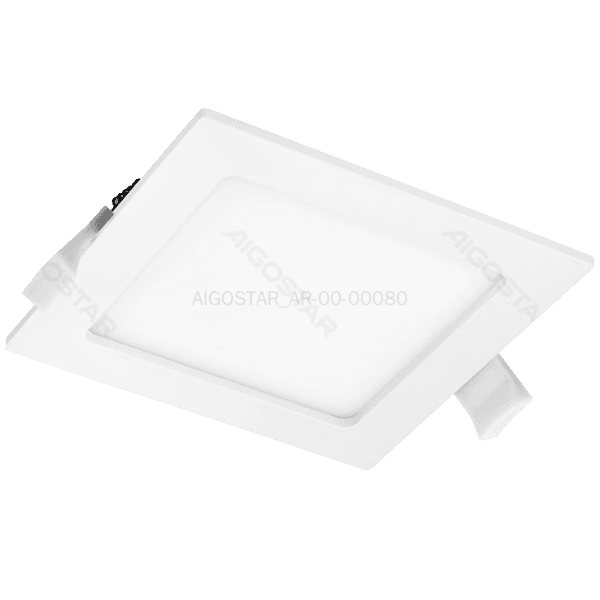 E6 LED  MONTAGEM EM SUPERFICIE QUADRADO ULTRA FINA 6W NATURAL