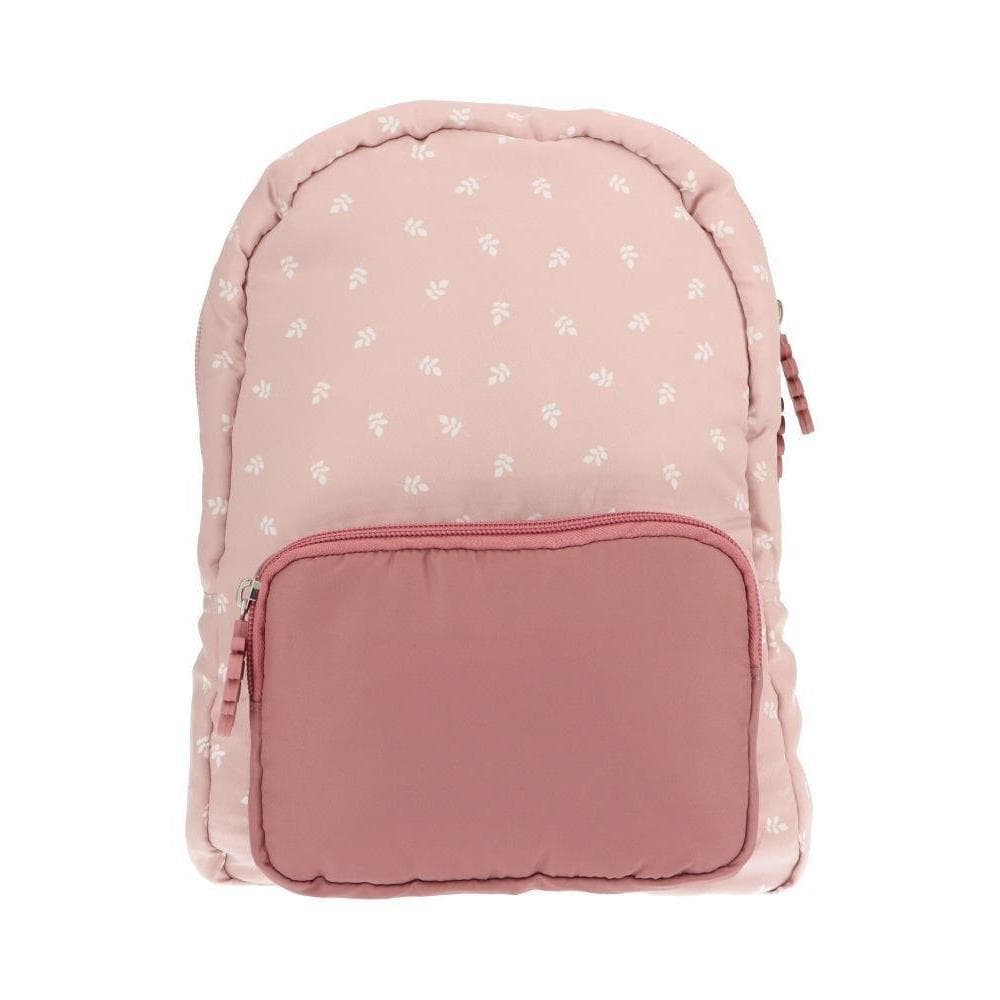 Mini Mochila Tutete Leaves Pink 25x20cm