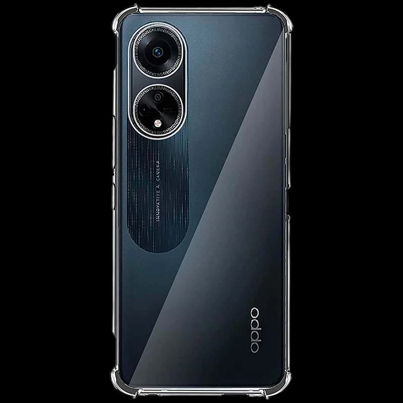 Crococase Capa Silicone Reforçada para Oppo A98 5G Black