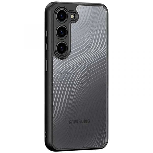 Crococase Capa Anti-Scratch Shell para Samsung Galaxy S23 Black