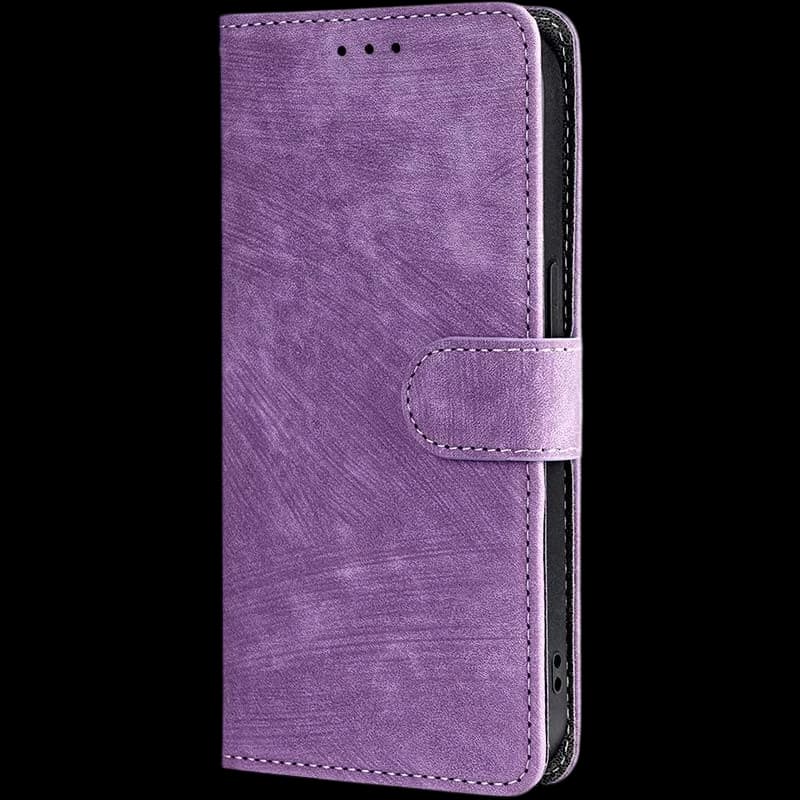 Crococase Capa Livro para Xiaomi Redmi Note 13 Pro+ 5G Purple