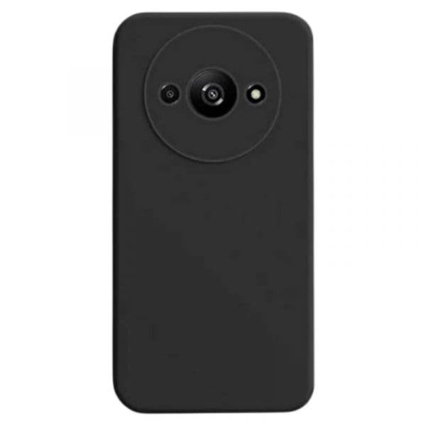 Crococase Capa Square Liquid Premium para Xiaomi Redmi A3/Poco C61 Black