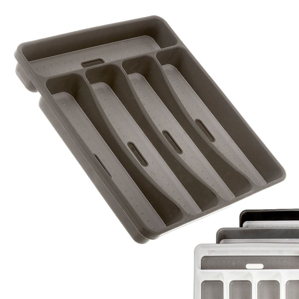 ORGANIZADOR DE TALHERES EM PLÁSTICO, CORES SORTIDAS 328,5X5X32,5C