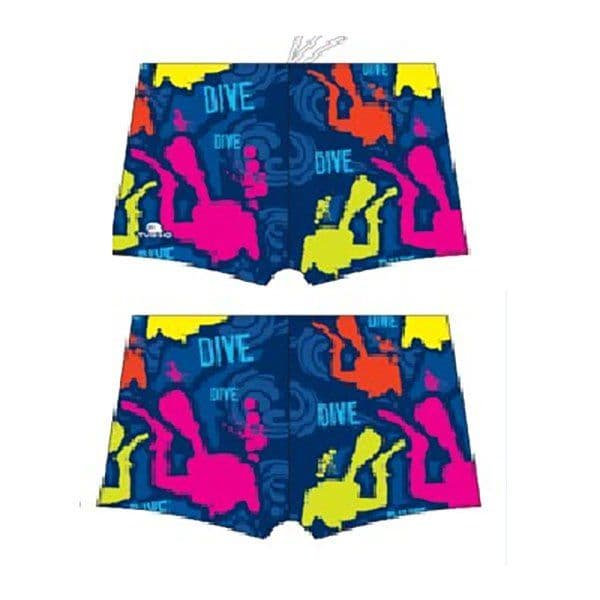 Turbo Dive 2016 Swim Boxer Azul 4XL Homem