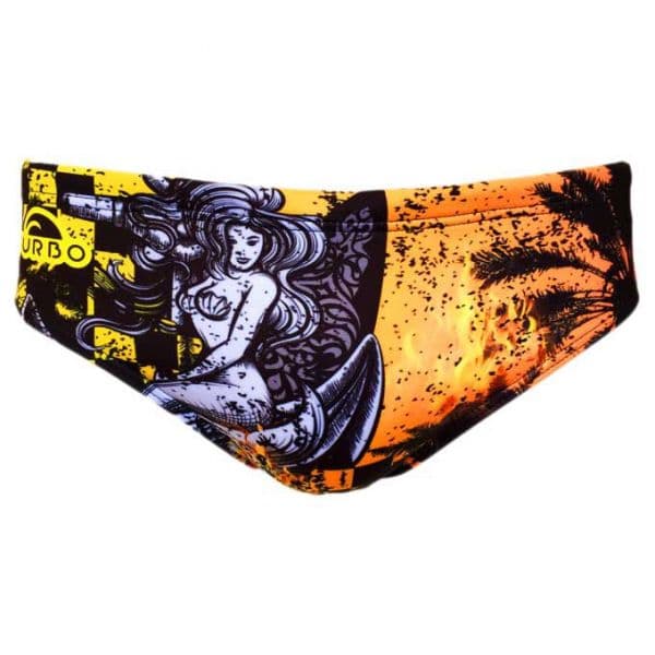 Turbo Dirty Surf Swimming Brief Laranja 4XL Homem