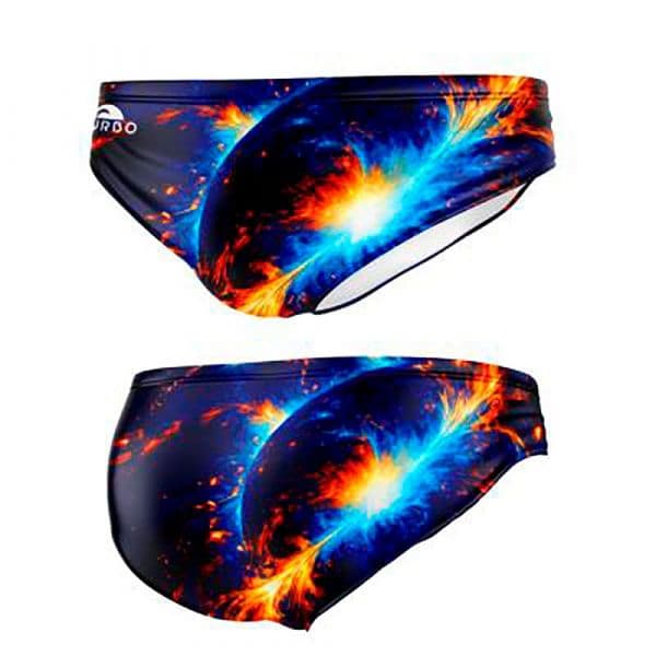 Turbo Galaxy Fire Swimming Brief Colorido S Homem