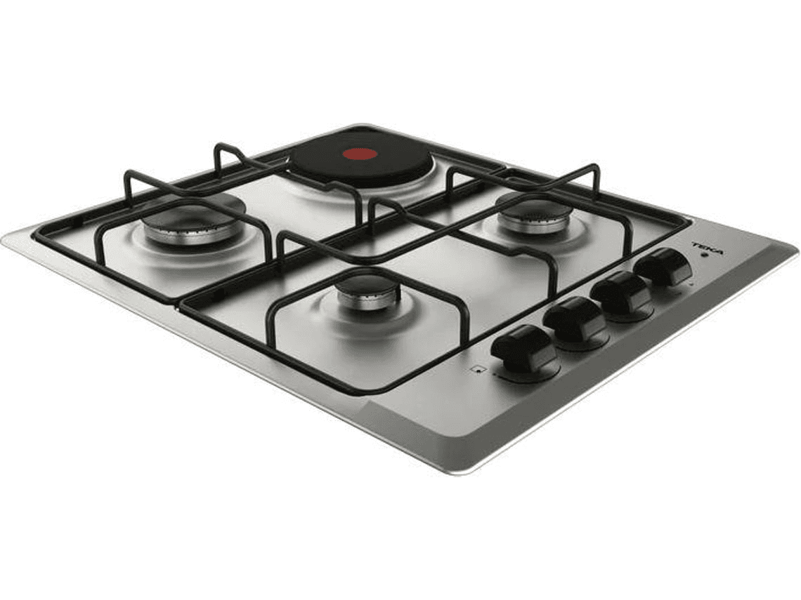 Placa Combinada Teka HSE 64031 KLB BUT | Gás + Elétrica, 60cm