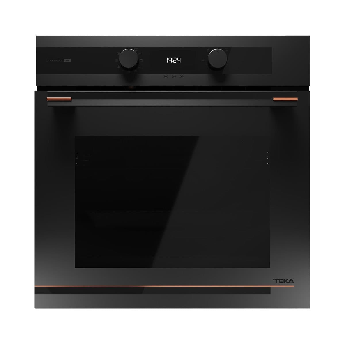 Forno Teka   HLB 84-G1 P BM Infinity G1 Dual Clean Pirolítico   71 Litros Preto Classe A+