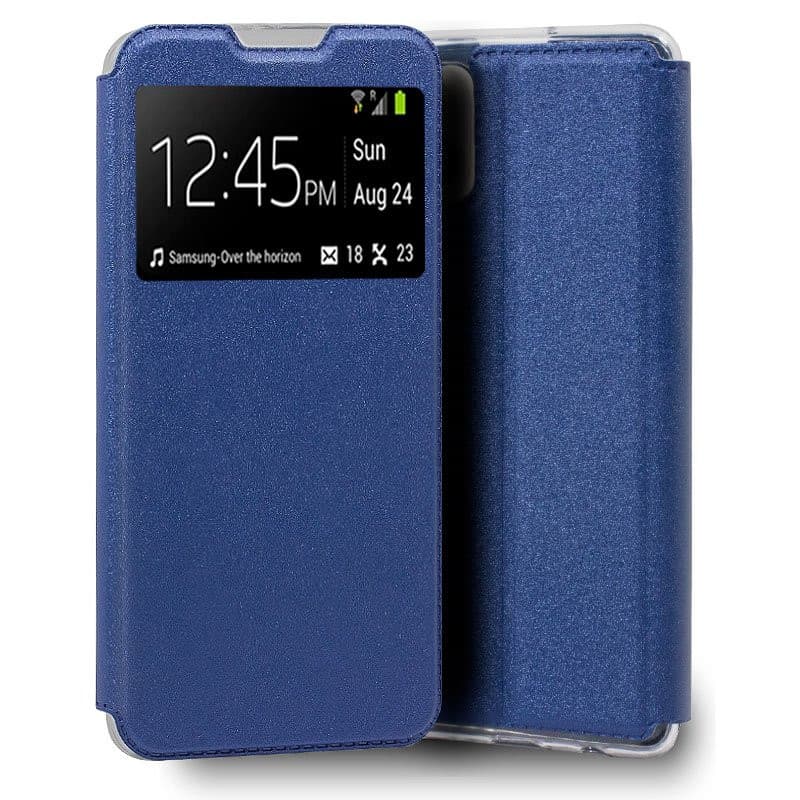 Cool Accesorios Capa Flip Cover para iPhone 13 Pro Liso Blue