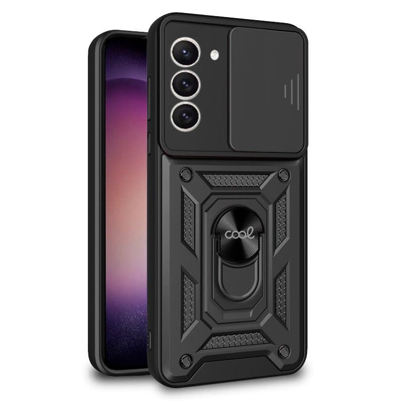 Cool Acessorios Capa Hard Ring Black para Samsung S916 Galaxy S23 Plus