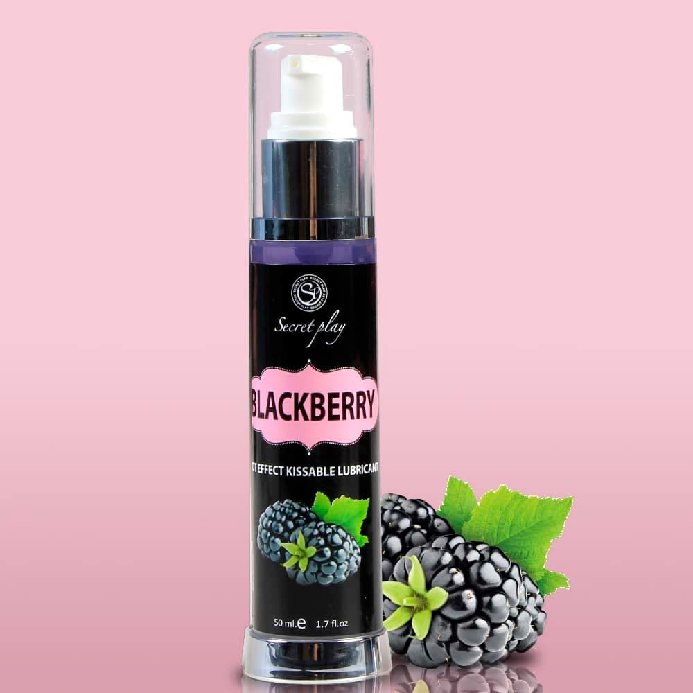 Secret Play – Lubrificante De Efeito Calor Com Sabor A Amora 50 Ml