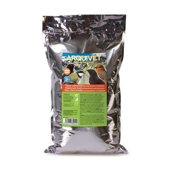 Arquivet Pasta Universal para Insetívoros Frugívoros 5 kg