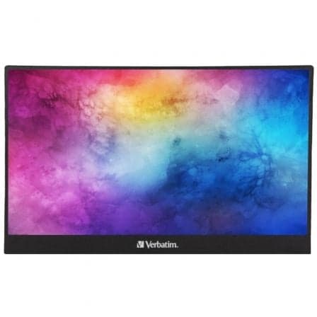 Monitor Portátil Táctil Verbatim PMT-15 / 15.6' / Full HD / Multimedia / Preto