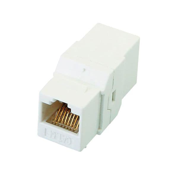 Ficha União RJ45 Fêmea-Fêmea CAT 6A - KS6A-RJ45
