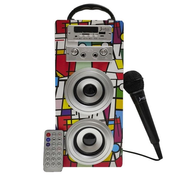 Biwond Coluna Bluetooth JoyBox Karaoke Picasso