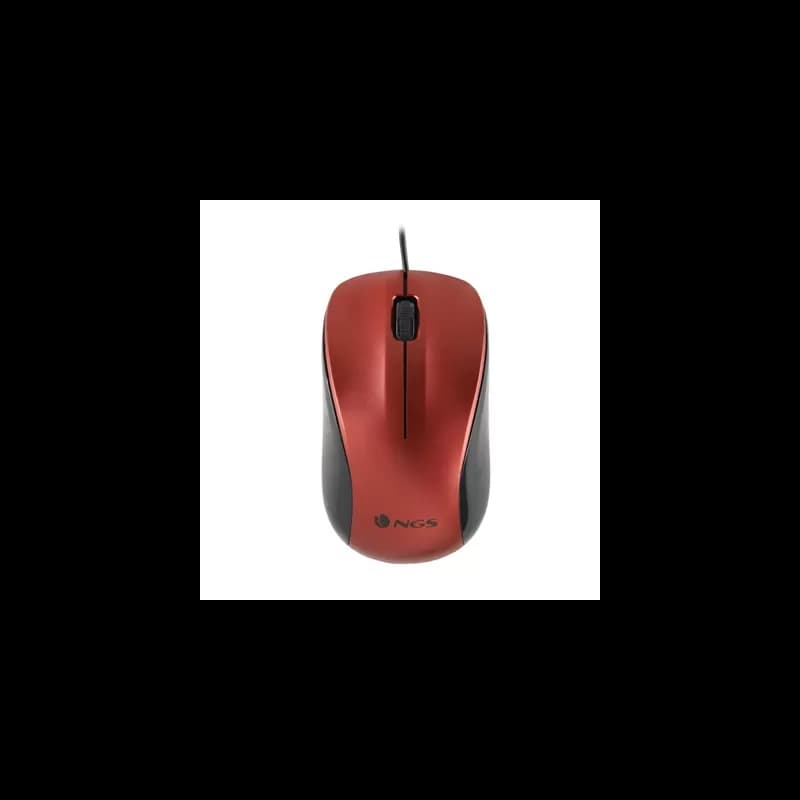 NGS CREW rato Ambidestro USB Type-A Ótico 1200 DPI