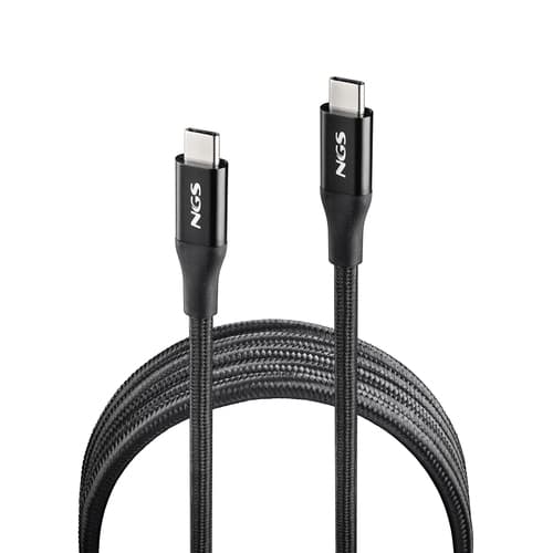 NGS KNOT Cabo USB-C 4.0 240W 40Gbps 2m Preto