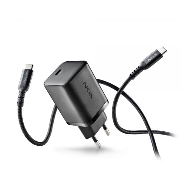 NGS BUD65W-L Carregador para Portátil 65W USB-C Automático 5 Conectores