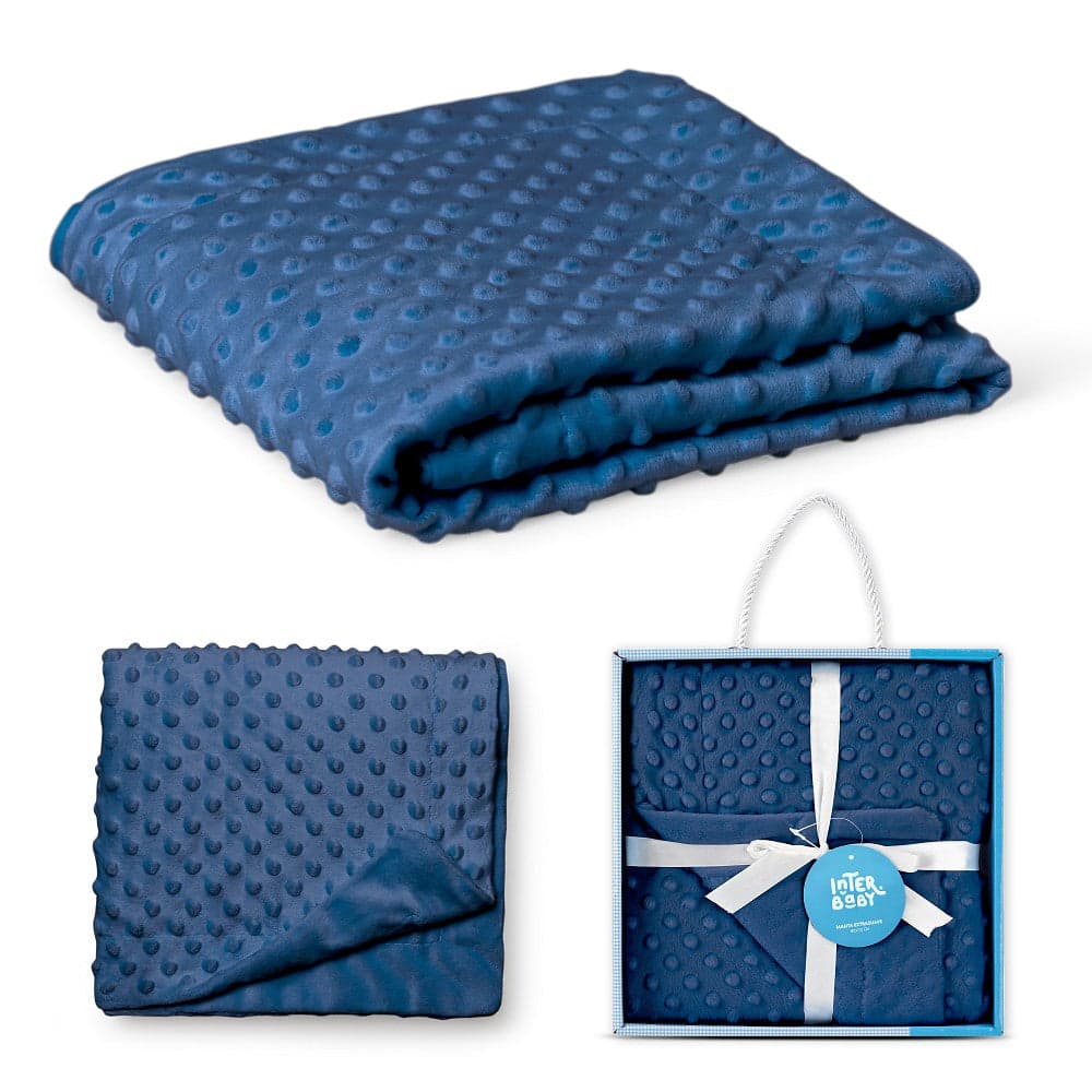 Interbaby Manta Bubble 80x110 Coralina Azul Marino