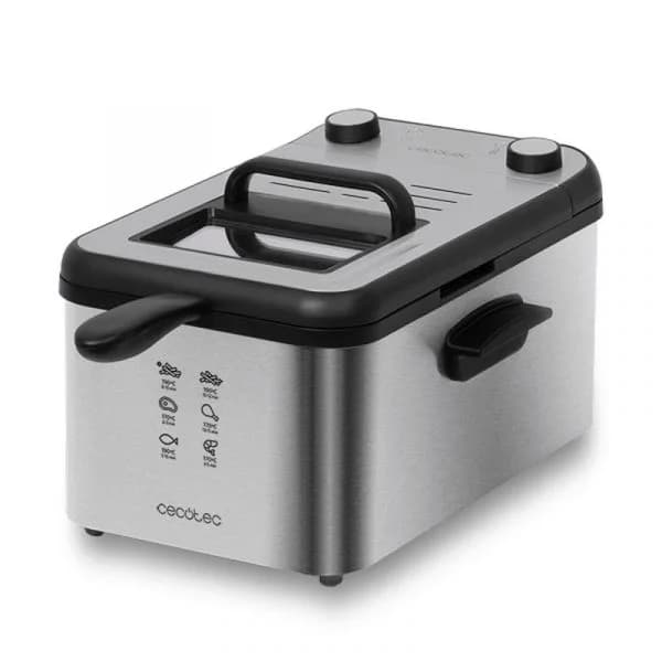 Fritadeira Cecotec CleanFry Infinity 3000 Full Inox 3L - 03073