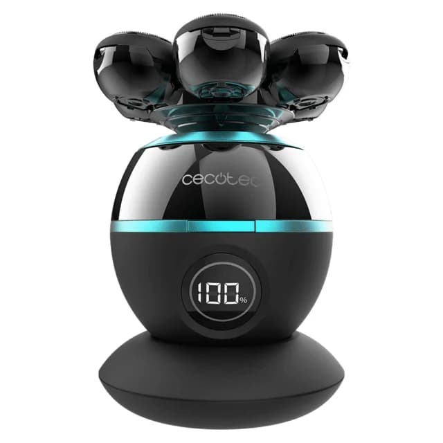 Máquina de Barbear Cecotec Bamba PrecisionCare Skull Shaver Preto
