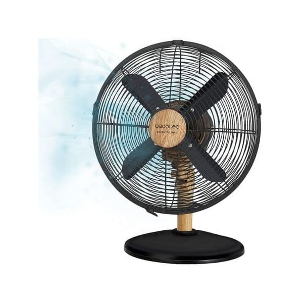 Cecotec Ventilador de Sobremesa Cecotec Energysilence 600 Wooddesk 4 - 9BF75720-E0C